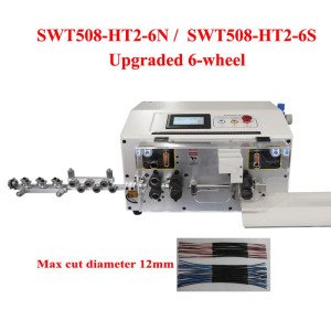 SWT508 HT2 6-Wheel Computer Auto Stripper, Cut, Crimp & Peel 12mm² Cables - Product Image