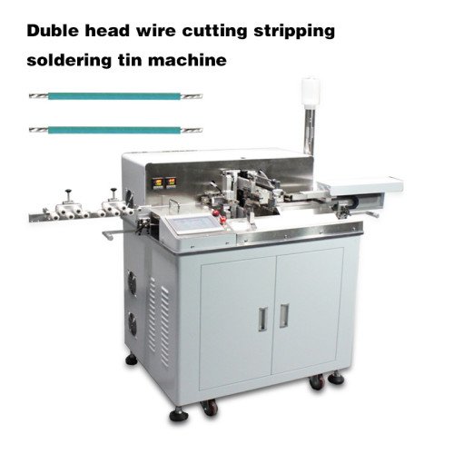 Fully Automatic Wire Cutting, Stripping & Tinning Machine - Product Image