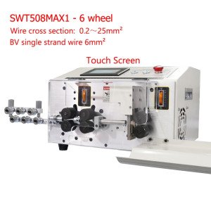 220V/110V 0.2 - 25MM² SWT508MAX1 6-Wheel Touch Stripper - Product Image