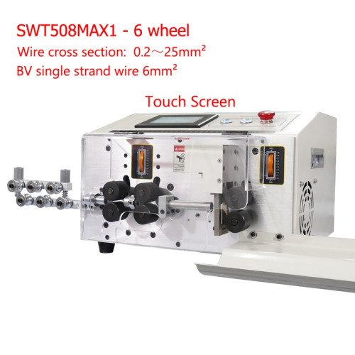 220V/110V 0.2 - 25MM² SWT508MAX1 6-Wheel Touch Stripper - Product Image