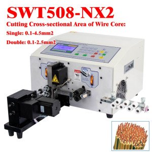 220V/110V SWT508NX2 0.1 - 4.5mm² Auto Computer Wire Stripper & Twister - Product Image