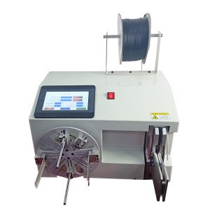 Electric Wire Binding and Winding Coiling Folding Machine - Product Image