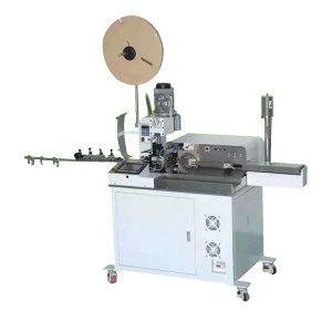 5-Wire Automatic Wire Cutting, Stripping, Crimping & Tinning Machine - Product Image